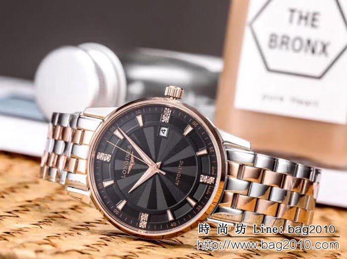 LONGINES浪琴 經典大三針 全自動機械 精品男士腕表 WSS0856